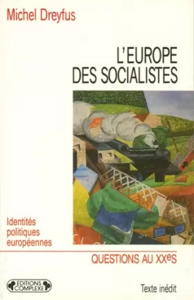 Couverture du produit · L'Europe des socialistes