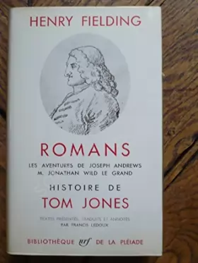 Couverture du produit · ROMANS - LES AVENTURES DE JOSEPH ANDREWS / M. JONATHAN WILD LE GRAND / HSITOIRE DE Tom Jones.