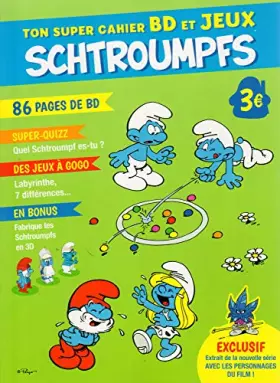Couverture du produit · Ton super cahier BD et Jeux Schtroumpfs : 86 pages de BD