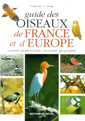 Couverture du produit · Le livre des oiseaux de France et d'Europe