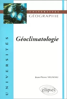 Couverture du produit · Géoclimatologie