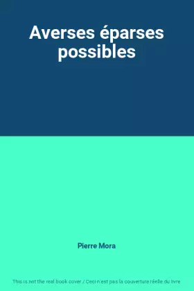 Couverture du produit · Averses éparses possibles