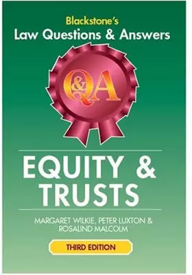 Couverture du produit · Equity & Trusts: Law Questions & Answers
