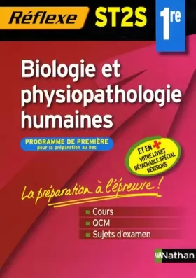Couverture du produit · Biologie et physiopathologie humaines ST2S 1re