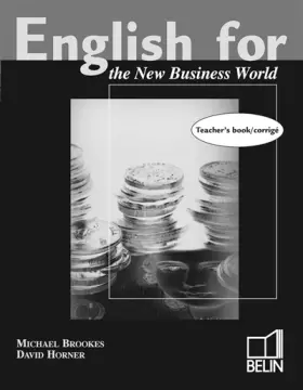 Couverture du produit · English for the new business world, livre du prof