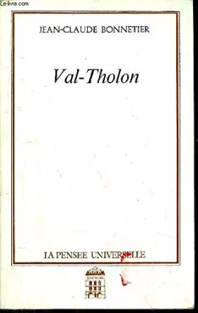 Couverture du produit · Val-Tholon