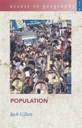Couverture du produit · Access to Geography: Population