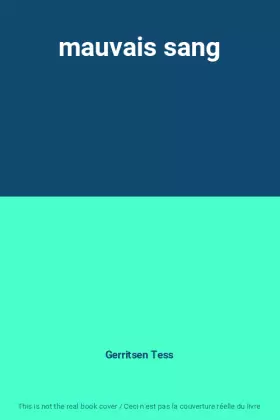 Couverture du produit · mauvais sang