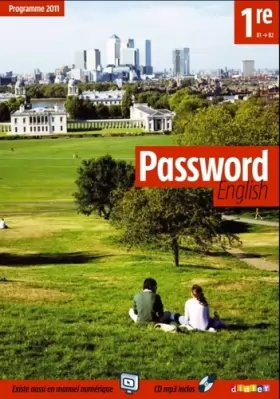 Couverture du produit · Password English 1re - Livre + CD mp3
