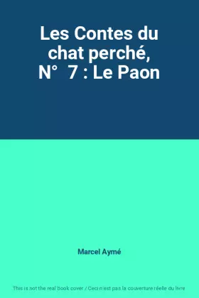 Couverture du produit · Les Contes du chat perché, N°  7 : Le Paon
