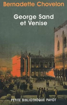 Couverture du produit · Georges Sand et Venise