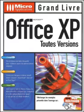 Couverture du produit · Office XP. Toutes versions
