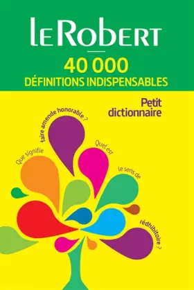 Couverture du produit · 40 000 définitions