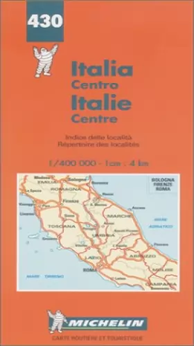 Couverture du produit · Carte routière : Italie Centre, N° 430