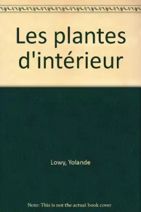 Couverture du produit · Les plantes d'intérieur