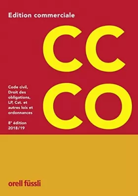 Couverture du produit · CC/CO Edition commerciale: Code civil, Droit des obligations, LP, Cst. et autres lois et ordonnances