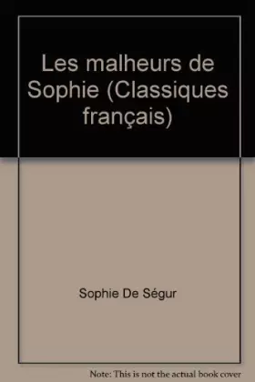 Couverture du produit · Les malheurs de Sophie (Classiques français)