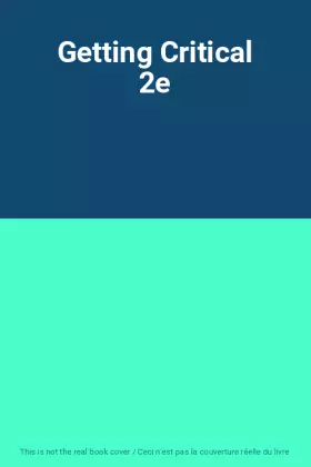 Couverture du produit · Getting Critical 2e