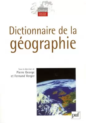 Couverture du produit · Dictionnaire de la géographie