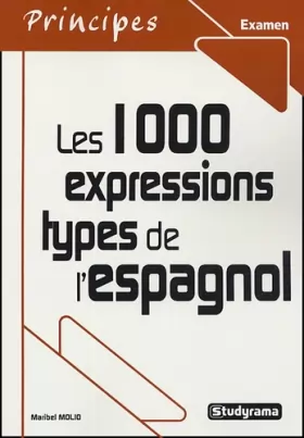 Couverture du produit · Les 1000 expressions types de l'espagnol
