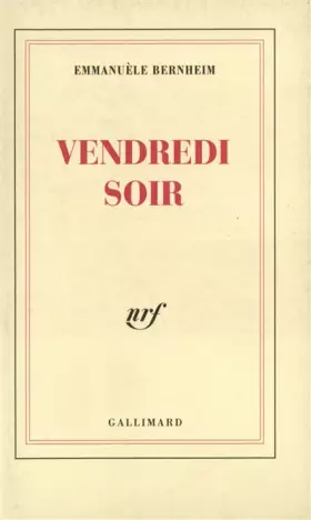 Couverture du produit · Vendredi soir