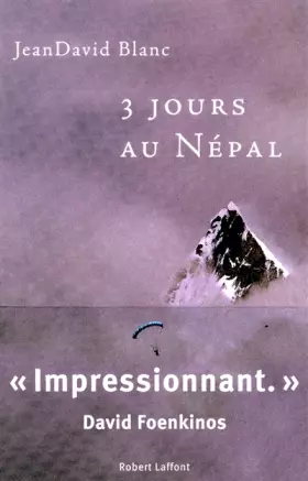 Couverture du produit · Trois jours au Népal