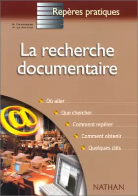Couverture du produit · Repères pratiques - La recherche documentaire (refonte)