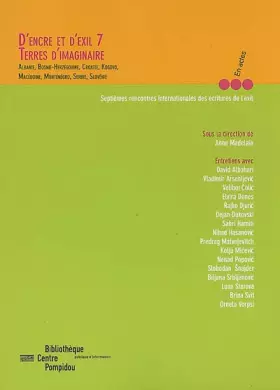 Couverture du produit · D'encre et d'exil : Volume 7, Terres d'imaginaire