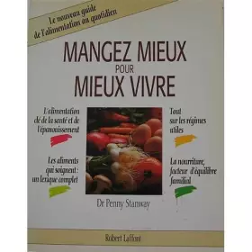 Couverture du produit · Mangez mieux pour mieux vivre