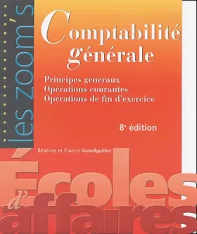 Couverture du produit · Comptabilité générale : Principes généraux - Opérations courantes - Opérations de fin d'exercice