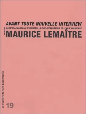 Couverture du produit · Maurice Lemaître - Ecran Total - roman - film