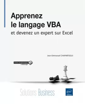 Couverture du produit · Apprenez le langage VBA et devenez un expert sur Excel