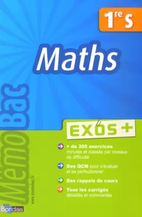 Couverture du produit · Maths 1e S : Exos +