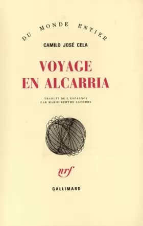 Couverture du produit · Voyage en Alcarria