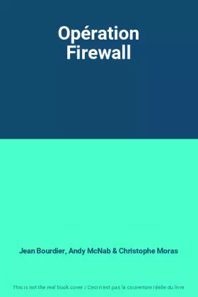 Couverture du produit · Opération Firewall