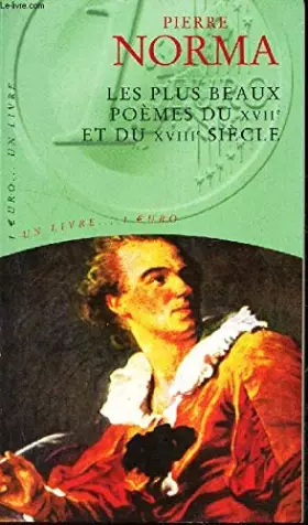 Couverture du produit · Les plus beaux poèmes des XVIIe et XVIIIe siècles