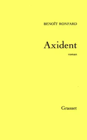 Couverture du produit · Axident