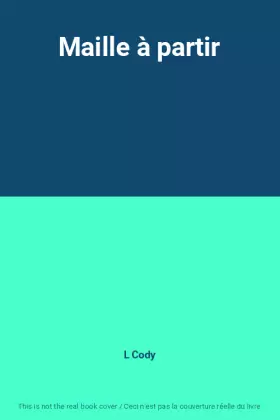 Couverture du produit · Maille à partir