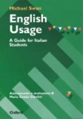 Couverture du produit · English Usage: a Guide for Italian Students