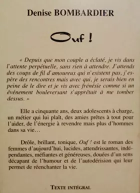 Couverture du produit · Ouf!