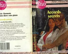 Couverture du produit · Accords secrets (Duo)