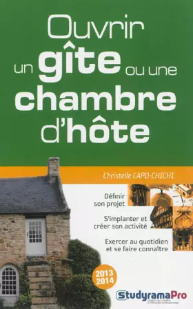 Couverture du produit · Ouvrir un gite ou une chambre d'hôte