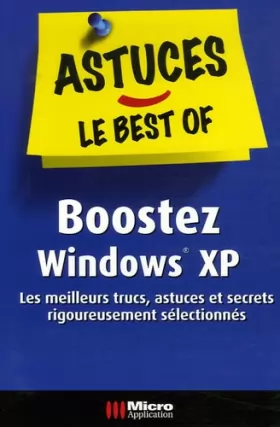 Couverture du produit · Boostez Windows XP