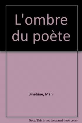 Couverture du produit · L'ombre du poète