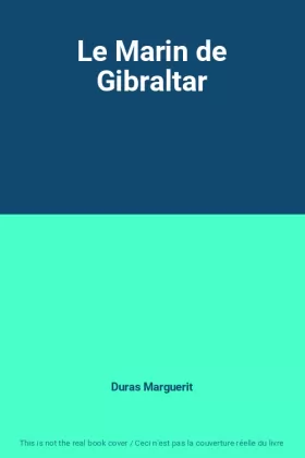 Couverture du produit · Le Marin de Gibraltar