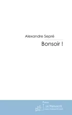 Couverture du produit · Bonsoir!