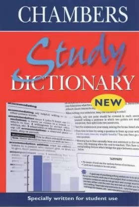 Couverture du produit · Chambers Study Dictionary