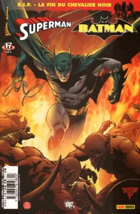 Couverture du produit · Superman & batman 17 rip la fin du chevalier noir