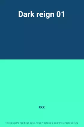 Couverture du produit · Dark reign 01