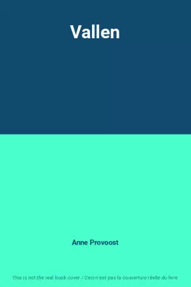 Couverture du produit · Vallen